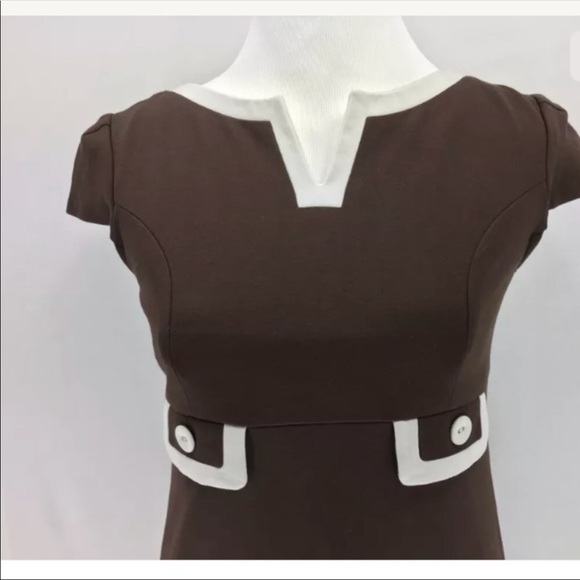 Brown Lilly Pulitzer rayon/poly dress - Picture 3 of 6